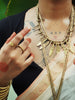 'Akira' Tribal Brass Necklace