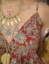 'Akira' Tribal Brass Necklace