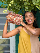 'Avantika' Kalamkari Jewelry/Travel Organizer in Pure Cotton