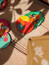 Bagwati Bommai Birchwood Magnet