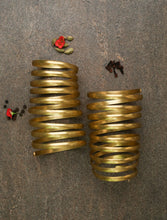 Bhumi भूमि Spiral Bangle (Brass)