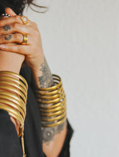Bhumi भूमि Spiral Bangle (Brass)