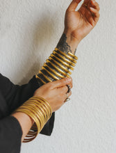 Bhumi भूमि Spiral Bangle (Brass)