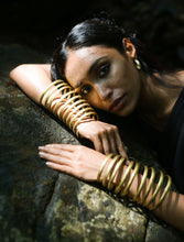 Bhumi भूमि Spiral Bangle (Brass)