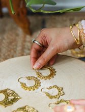 Ananta Tribal Earrings (Brass)