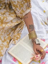 'Bloom' Kalamkari Boho Dress (Limited Edition - Yellow)