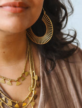 Chandni  Hoop Earrings (Brass)