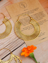 Chandni  Hoop Earrings (Brass)