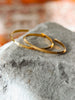 Devi | देवी  Minimal Gold-Plated Boho Cuff (Brass)