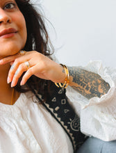 Devi | देवी  Minimal Gold-Plated Boho Cuff (Brass)