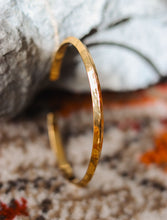 Devi | देवी  Minimal Gold-Plated Boho Cuff (Brass)