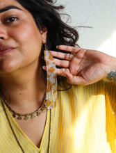 'Ezra' Tribal Beaded Earrings