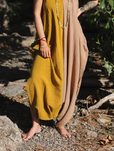 'Sufi' Double-Shaded Handloom Cotton Jumpsuit (3 Shades)