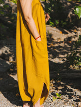 'Sufi' Double-Shaded Handloom Cotton Jumpsuit (3 Shades)