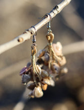 'Gypsy Soul' Boho Earrings (Jute & Seashells)