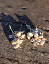 'Gypsy Soul' Boho Earrings (Jute & Seashells)