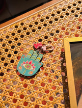 The lucky Hamsa Hand Charm