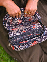 'Inaaya' Kalamkari Jewelry/Travel Organizer in Pure Cotton