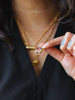 Indah 22kt gold plated Necklace (Brass)