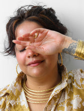Juno 22kt Gold-plated Hoops (Brass)