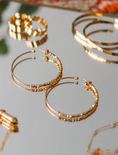 Juno 22kt Gold-plated Hoops (Brass)