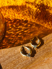 Kala I कला Tribal Hoops (Brass)