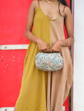 'Kalpana' Kalamkari Jewelry/Travel Organizer in Pure Cotton