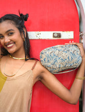 'Kalpana' Kalamkari Jewelry/Travel Organizer in Pure Cotton