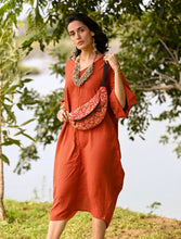 'Karuna' Kalamakari Fanny Pack in Pure Cotton