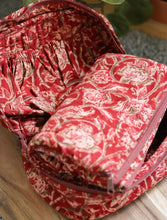 'Karuna' Kalamkari Jewelry/Travel Organizer in Pure Cotton