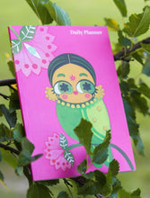 Kinnari Illustrated A5 Undated Daily Planner (Pink)