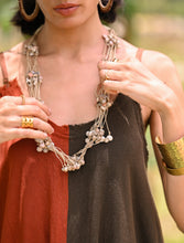 'Leher' Jute & Seashells Boho Necklace
