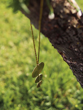 Luna Tribal Brass Necklace (Long)