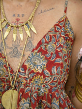 'Madhavi' Kalamkari Top (Organic Cotton)
