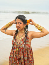 'Madhavi' Kalamkari Top (Organic Cotton)