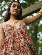 'Madhavi' Kalamkari Top (Organic Cotton)