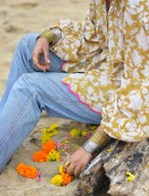 'Malti' Kalamkari Boho Blouse Top (Limited Edition - Yellow)