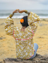 'Malti' Kalamkari Boho Blouse Top (Limited Edition - Yellow)