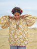 'Malti' Kalamkari Boho Blouse Top (Limited Edition - Yellow)