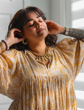 Mandala Tribal Earrings (Brass)