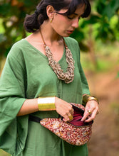 'Maya' Hand-printed Kalamakari Fanny Pack
