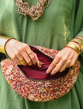 'Maya' Hand-printed Kalamakari Fanny Pack