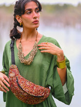 'Maya' Hand-printed Kalamakari Fanny Pack