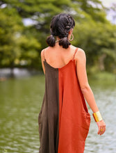 'Sufi' Double-Shaded Handloom Cotton Jumpsuit (3 Shades)
