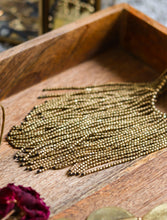 'Meraki' Brass Beaded Layered Necklace