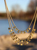 Miraya Layered Tribal Necklace (Brass)