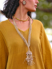 'Moh' Jute & Seashells Boho Necklace