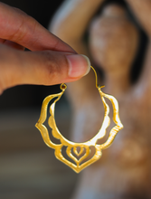 Moksha Tribal Motif Earrings (Brass)