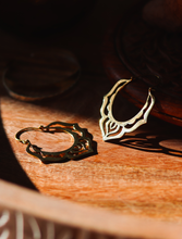 Moksha Tribal Motif Earrings (Brass)