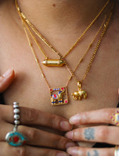 Nidar 22kt Gold plated Pendant (Brass)